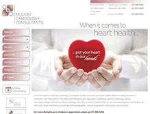 Tablet Screenshot of mulkaycardiology.com